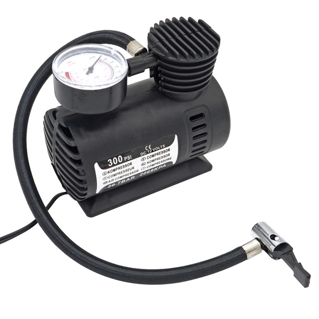 New Portable  300psi 12v Car Inflator Pump Car  Electric Tyre Pump for Emergency Needs Car Tyre Inflating