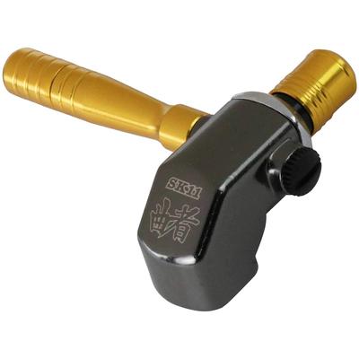 SK11 Winkelschrauber gebogener Kopf 38mm Schnellspannfutter mit 17mm Bit (SK11) One-Touch-Einkopf-ADK-005