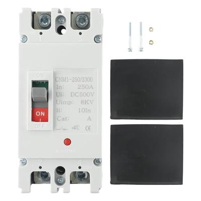 Întrerupător DC 2P Întrerupător DC MCCB Baterie solară 250A 500V Sistem fotovoltaic