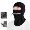 Winter Warm Cycling Balaclava Autumn Hood Fleece Windproof Mask Breathable with Zipper Motorcycle Liner Running Cooling Sport Gear for Women Men