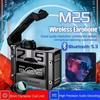 Waterproof Noise Reduction Earbuds Long Battery Life Stereo Headset Touch Control Earbuds  PC Use