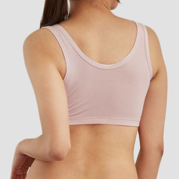 VENEX Recovery Made in Wireless Shirred Bra with Size 8780 Wear, Japan, Pads, Women's, Mocha, L,