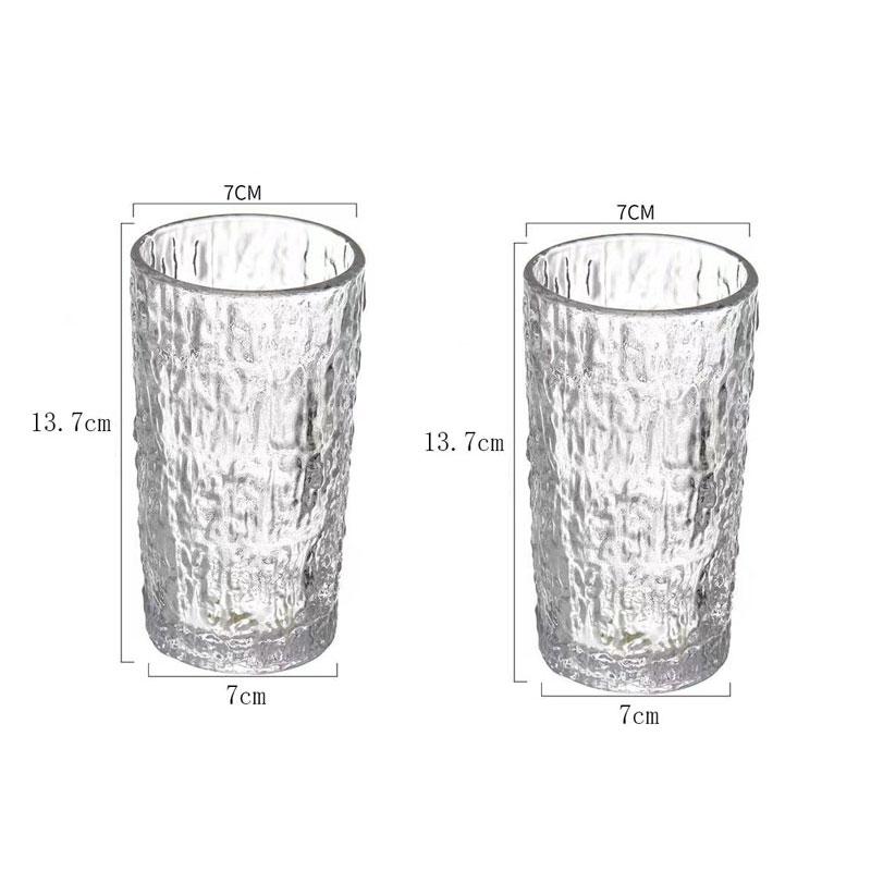 240ml/340ml Water Cups Household Internet-famous Juice Cups InS-style Bark Cups Beer Mugs Coffee Cups Camping Outdoor Cooking