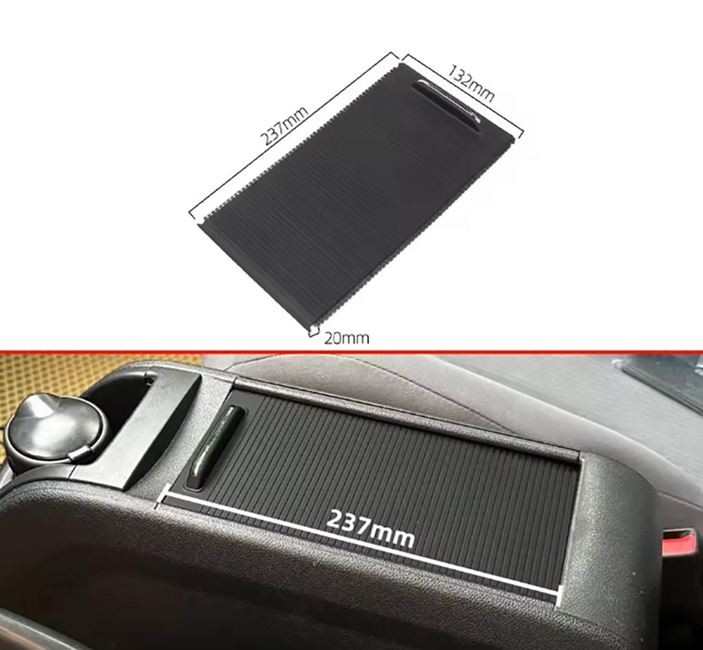 ABX2 Für Citroen Berlingo Mittelarmlehnenbox Abdeckplatte Becherhalter Ausziehvorhang Handschuhfach Aufbewahrungsbox Schieb-Schiebe-Abdeckplatte