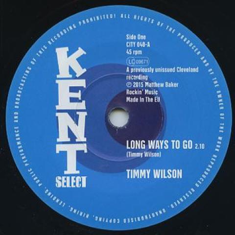 

7inch Record TIMMY WILSON / ANSLER MONTELL - Long Ways To Go / Chained Am I CITY040 Kent 2015 UK Soul/Funk