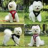 Breathable Mesh Dog Harness and Leash Set Adjustable Pet Vest for Small Medium Dogs Cats Anti-Escape Puppy Walking Supplies