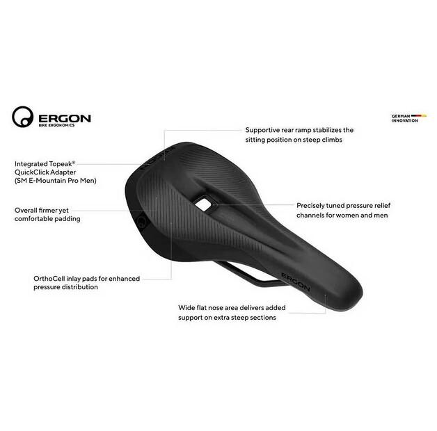 Ergon SM E-Mountain Pro велосипедное седло