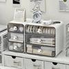 Caja de Cajones de Escritorio Multicapa Portalápices de Escritorio Estante de Almacenamiento para Accesorios del Cabello Caja de Almacenamiento para Cosméticos y Papelería Hogar Escuela