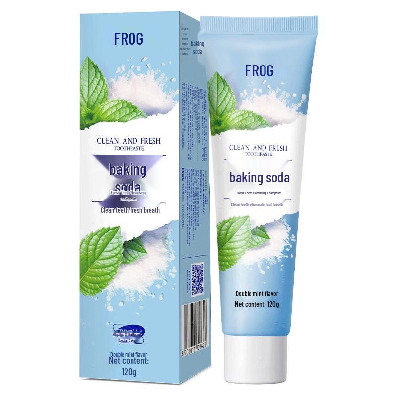 Frog Baking Soda Toothpaste, Double Mint