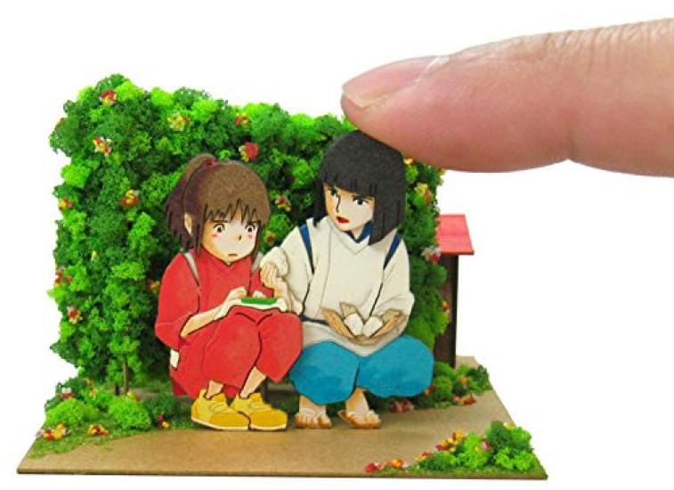 Sankei Studio Ghibli Mini Spirited Away Haku Onigiri Papierowe Rękodzieło Bez Skali MP07-58