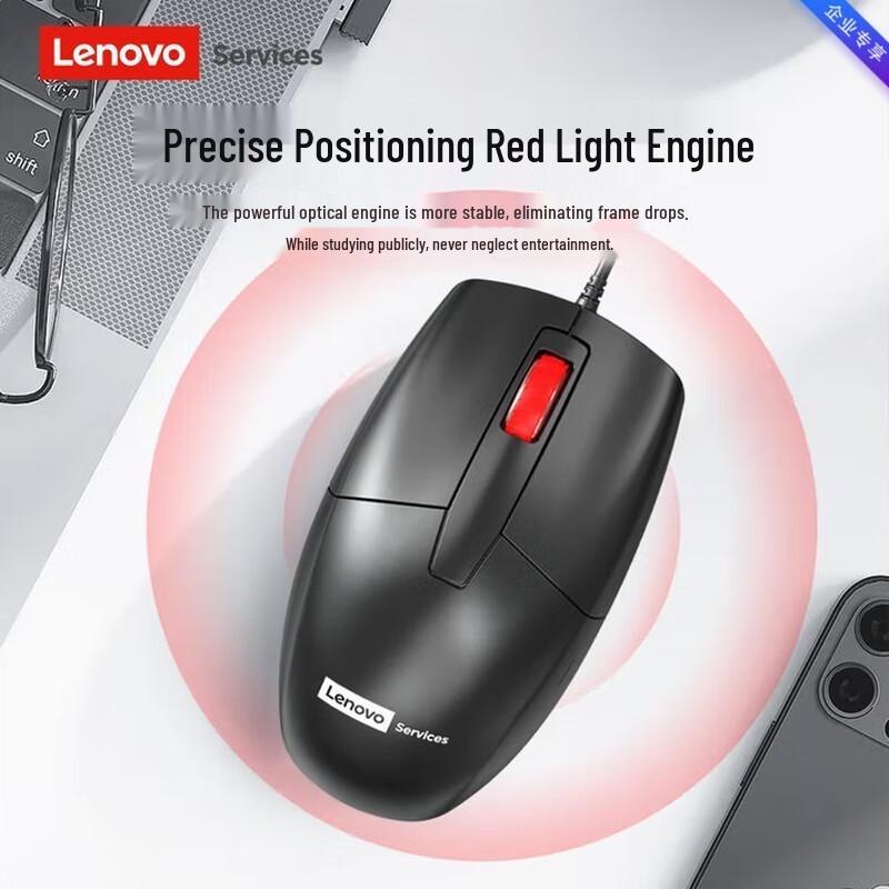 Lenovo M01 Wired Optical Mouse