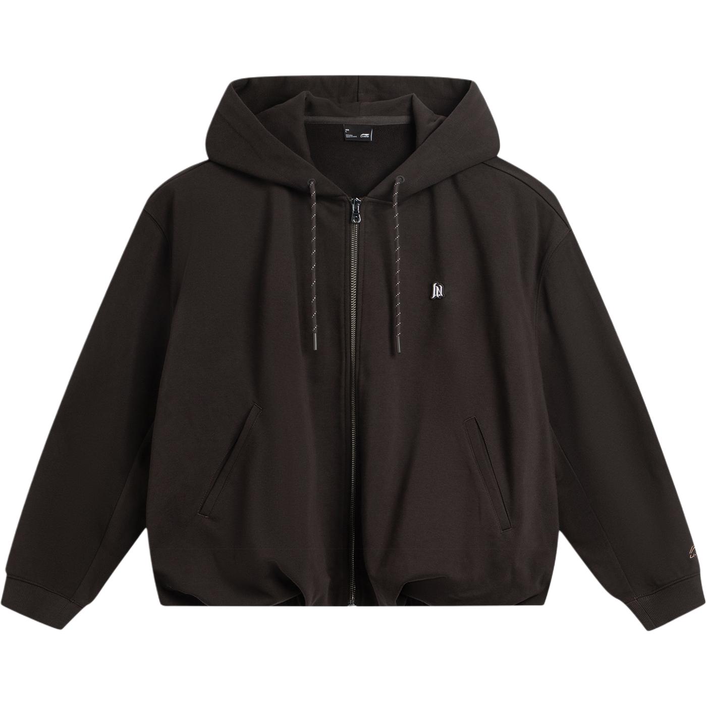 

Женская куртка с капюшоном и логотипом свободного кроя серии Li Ning Sports Lifestyle AWDVC22-7 M