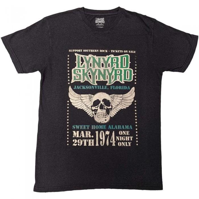 Lynyrd Skynyrd Unisex-Erwachsene Winged Skull T-Shirt