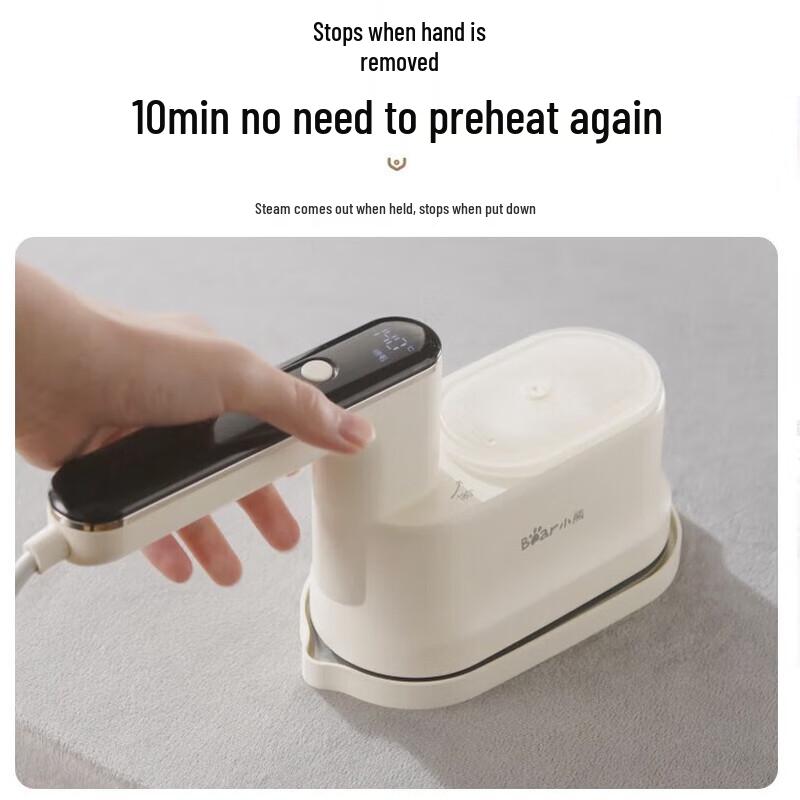 Bear Portable Handheld Garment Steamer DYD-C15Y1-P02