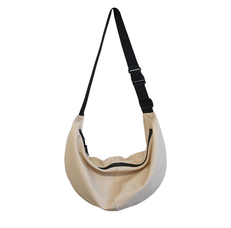 Street Style Duffle Bag With Nylon Material And Zipper Closure For Daily Use