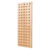 Wooden Bingo Masterboard Board, Ball Holder Education Toy, Portable, Easy to Use, Foldable for