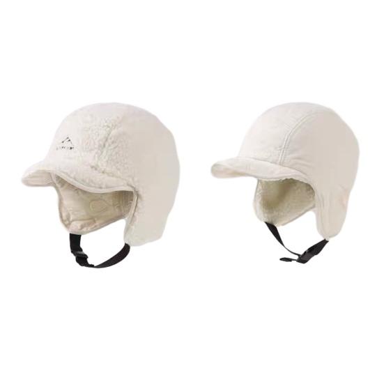 Yousheng Lei Feng Hat Waterproof Winter Hat with Ear Flaps Solid Color Thickened Plush Lining Windproof Cold Resistant Outdoor Cap