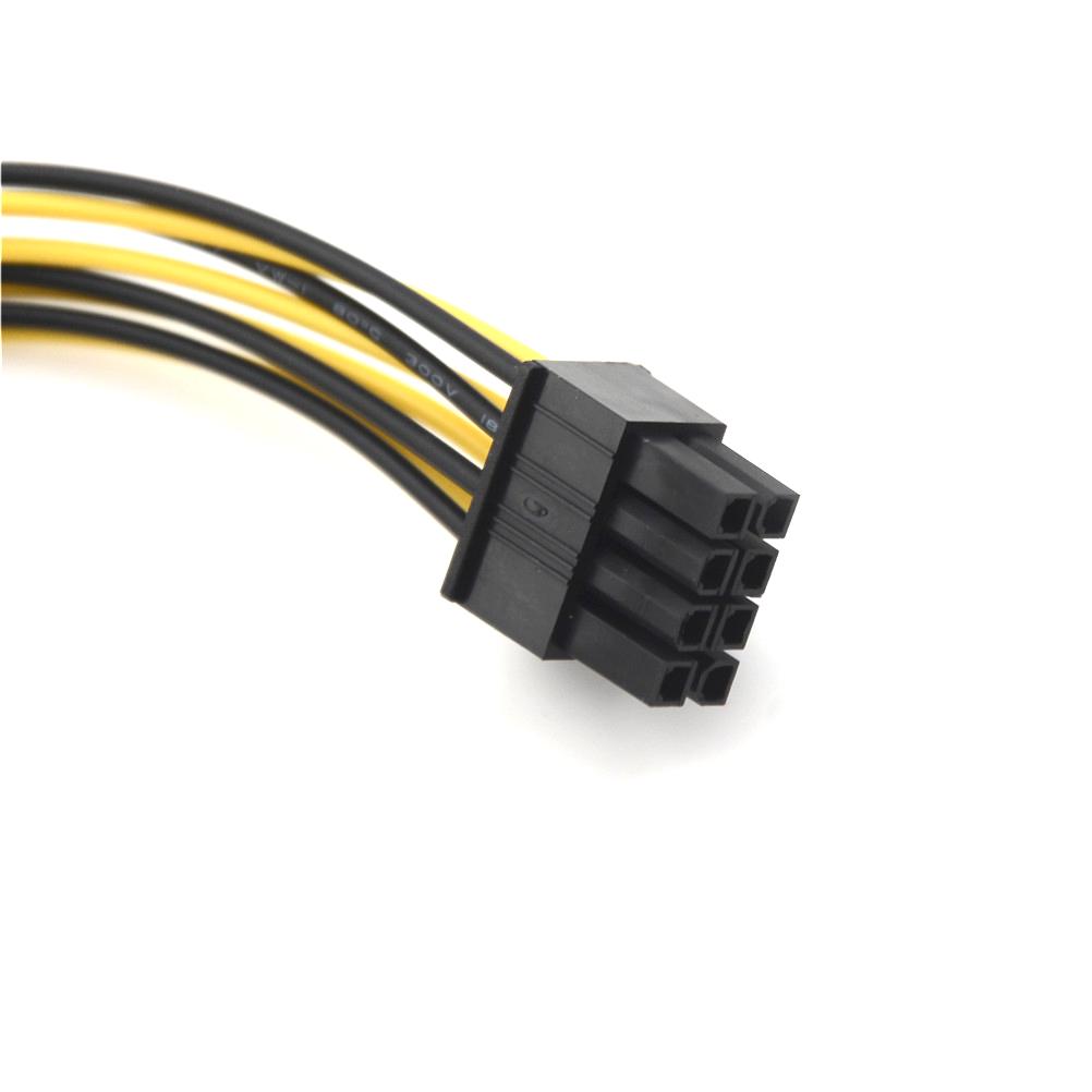 20Cm 8 Pin Atx Psu Power Extension Cable Extension Power Cable Power Supply