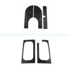 For Land Rover Defender 2004-18 Exterior Details Alloy Black Car Tailgate Roof Trim Panel Car Exterior Modification Accessories
