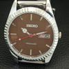 JAPAN VINTAGE REFURBISHED SEIKO AUTOMATIC 6309A MENS BROWN DIAL WATCH a443158-1