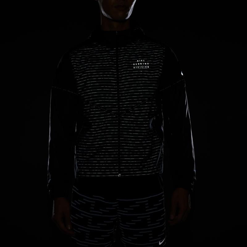 Nike Storm-Fit Division Flash Casual Running Hoodie Jacke Herren Jacken Schwarz DD6044-010