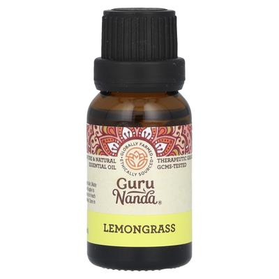 100% Pure Natural Essential Oil, Lemongrass, 15 Ml (0.5 Fl Oz)
