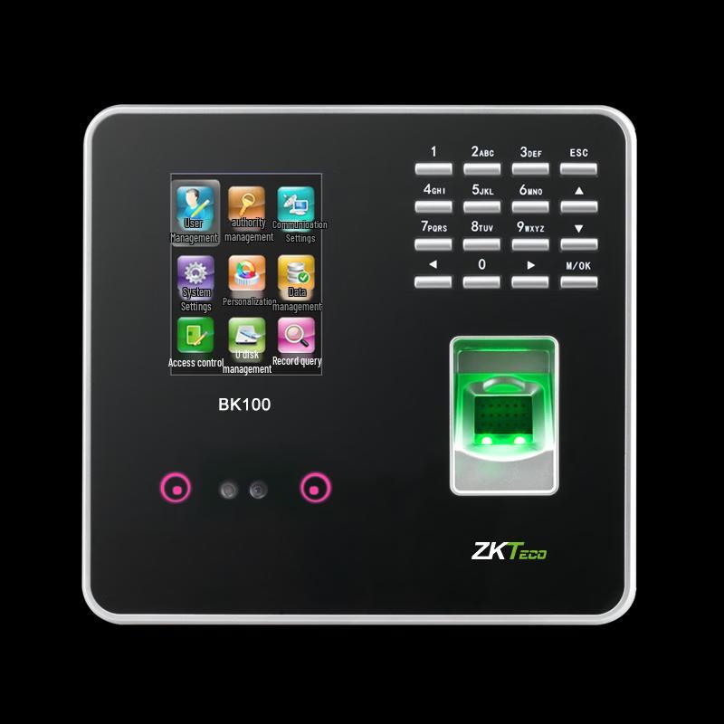 ZKTeco BK100 Face and Fingerprint Recognition Time Attendance Machine