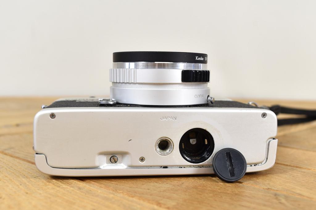 Konica C35 Flash Matic Silver 35mm Film Camera from Japan