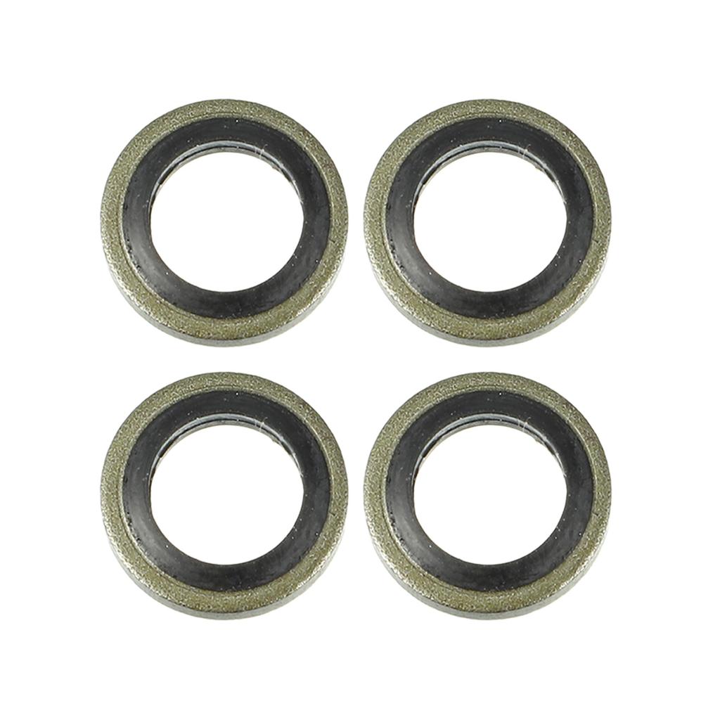 X AUTOHAUX 2 Sets Universal Auto Banjo Bolt Brake Fitting Adapter Kit with M10