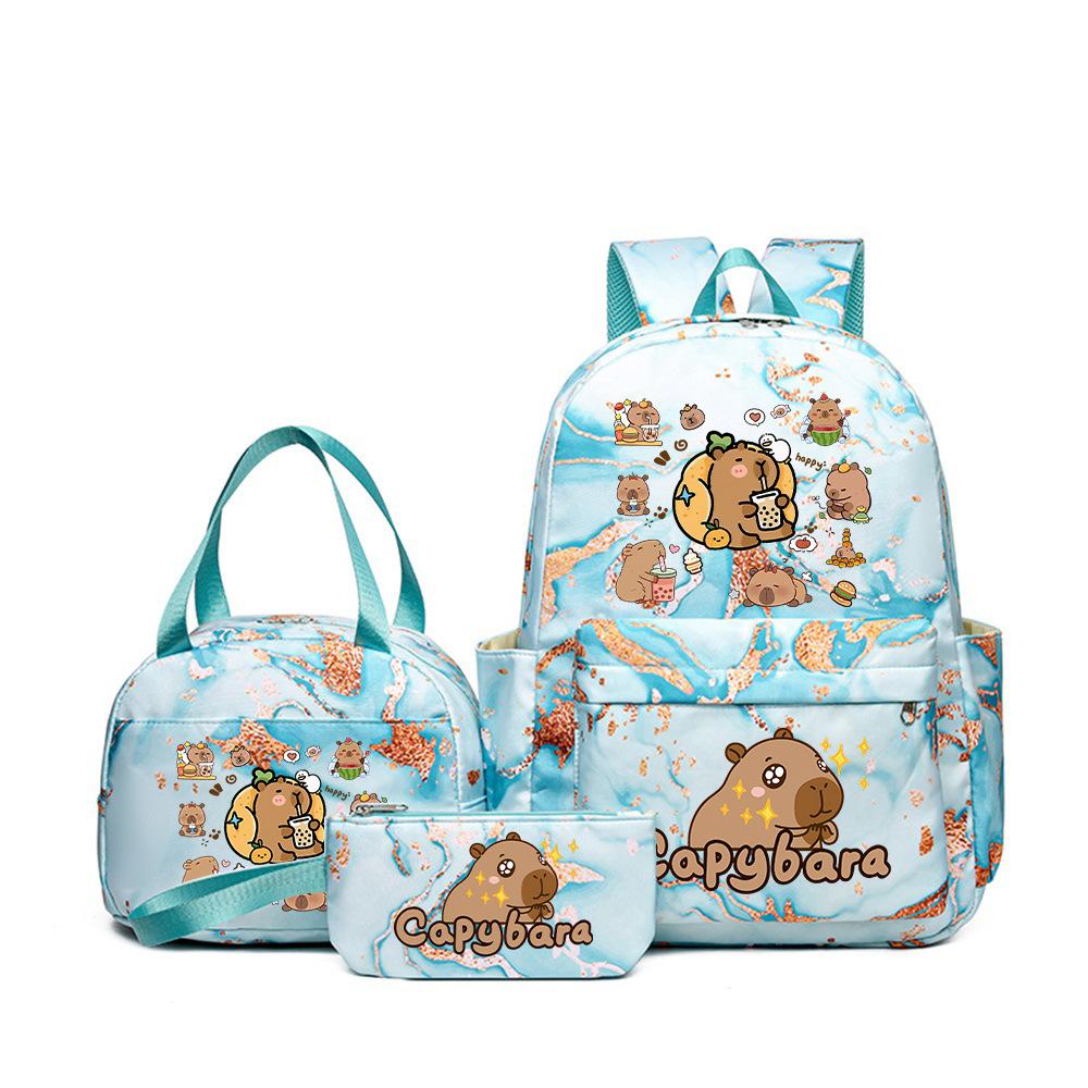 Kapibara girl cute cute schoolbag primary school students 3rd grade light backpack