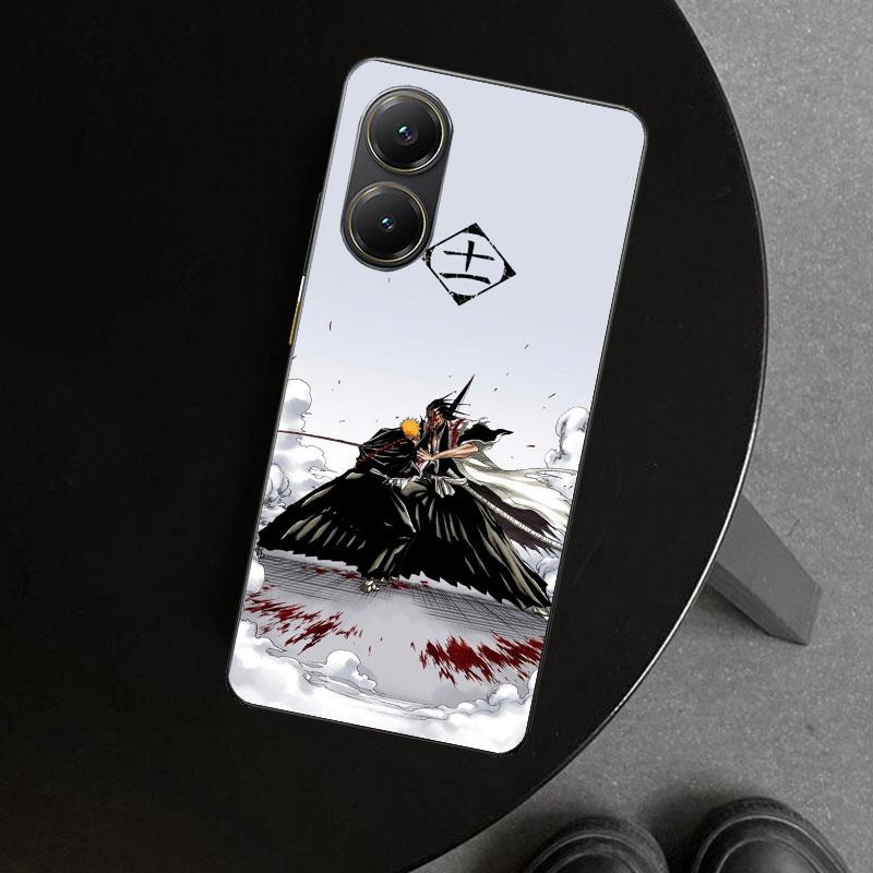 Zaraki Kenpachi Bleach Phone Case Cover for Xiaomi Poco X6 X5 X7 Pro F7 Ultra Redmi 15C 15 13C 13 12C 12 10C 10 10A 9C 9A 9T 9 C