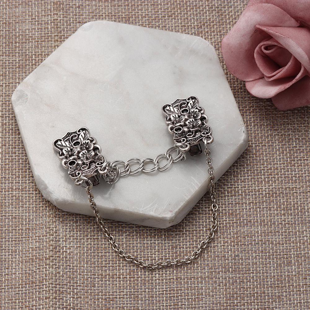 Charm Gift Retro New Sweater Blouse Pin Cardigan Clip Duck Clip Clasps Animal Pattern Shawl Brooch