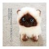 Cat Stuffed Toy Cat Ragdoll Perfect Present Gentle Touch Cat Figurine Soft Cool Gift Realistic Stuffed Toy Cute Realistic Sleeping Cat Car Room