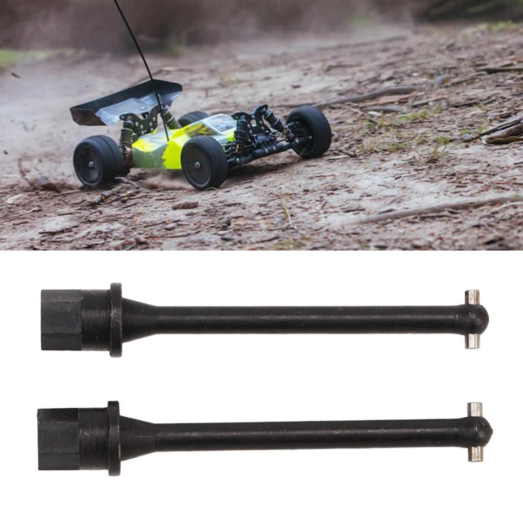2 PCS RC Rear Axle Drive Shaft for     JR 1Celsius18 RC Car Replacement Drive Shaft