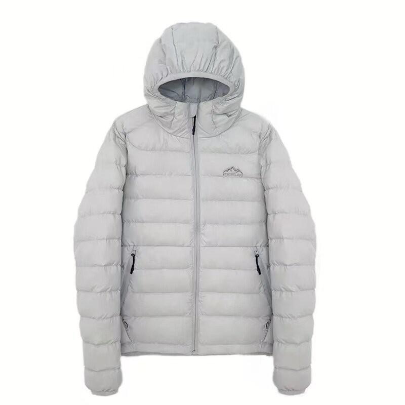 226 Padded Cotton Jacket Unisex Short Loose Hooded Lightweight Winter Coat