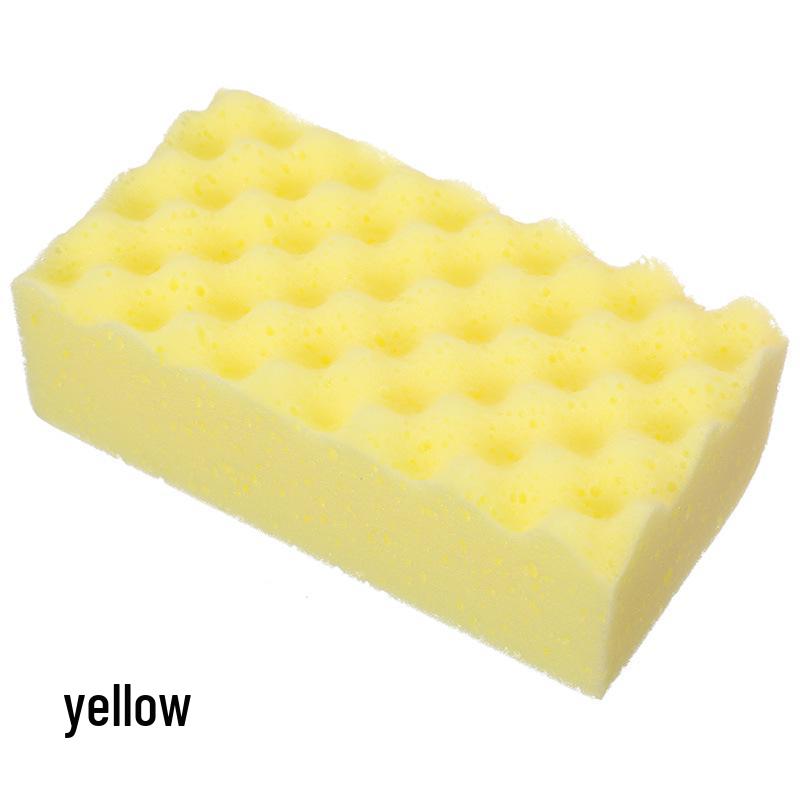 High-Density Honeycomb Car Wash & Wax Sponge - Large, Strong Stain Remover