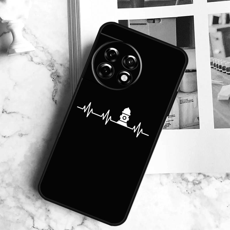 Firefighter Heroes Fireman Case For OnePlus 12 12R 11 9 10 Pro 10R 9R 8T 10T Nord CE 2 3 Lite 2T CE4 N10 N20 N30 Cover