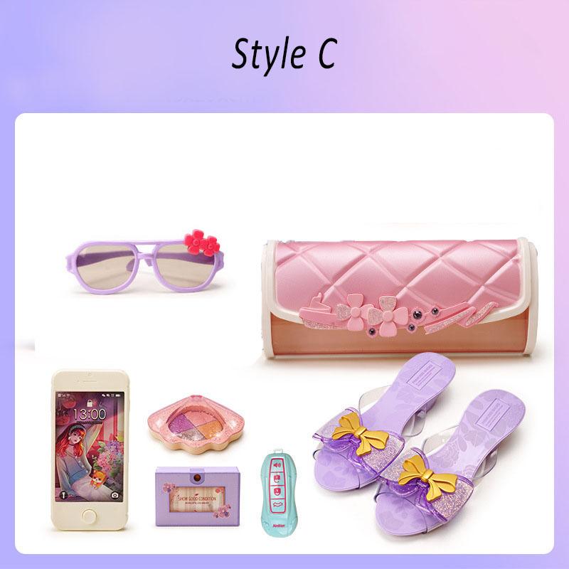 

Детские игрушки Игрушка для ролевых игр Красота и мода Имитация Набор для макияжа Украшения Корона Ожерелье Косметика Развивающая игрушка для девочек Подарок