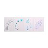 12pcs Waterproof Face Temporary Tattoos Long Lasting Makeup Stickers  Cosplay