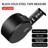 3/5M Measuring Tape Black Carbon Steel Retractable Ruler Multifunctional Household Woodworking Portable Measuring Tool Ruler