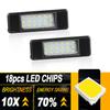 2PCS Car LED License Number Plate Light For Citroen Berlingo Estate Van 1996-2007 C2 3D Hatchback 2003-2009 C5 II 2001-2007