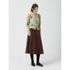 Cc Collect. Women Argyle Round Neck Cardigan C254ksl037