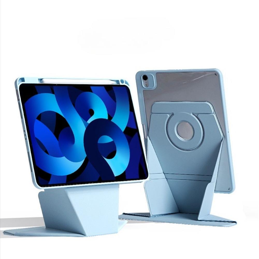 Magnetic Rotating Stand Case for iPad Air M3 Pro 11 10th Gen 12.9 with Split Function