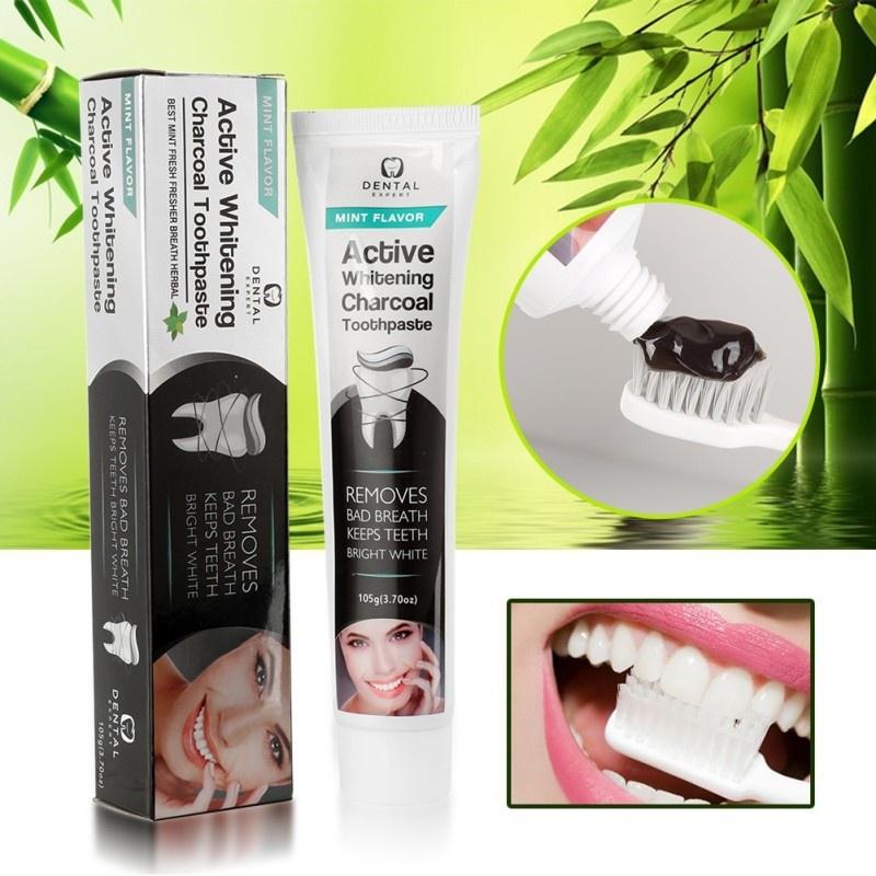 Buy USA Shipping Bamboo Charcoal Toothpaste Whitening Black Toothpaste ...