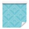 Wallpaper Geometric Rhombuses Celadon, Celadon Background 50x1000