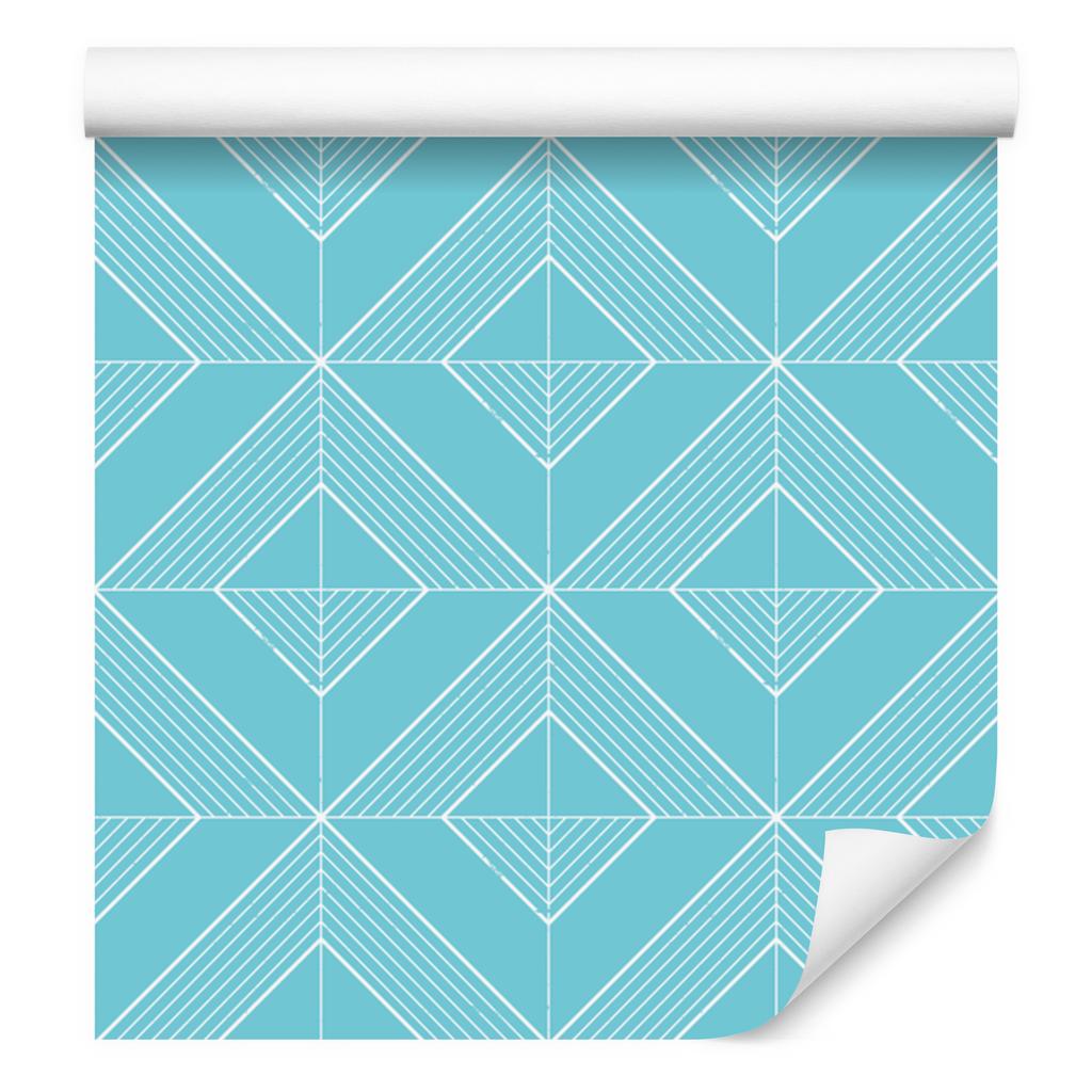 Wallpaper Geometric Rhombuses Celadon, Celadon Background 50x1000