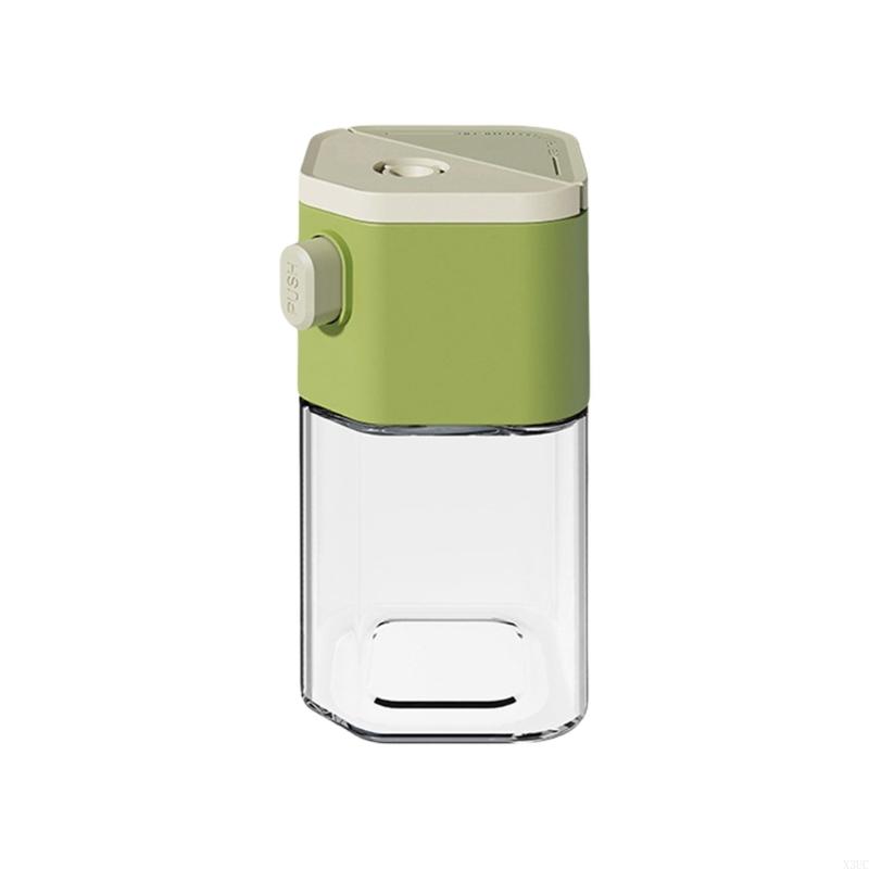 

Glass Salt Spices Dispenser Shaker With Precise Portion Control And Airtight Lid X3UC зелёный