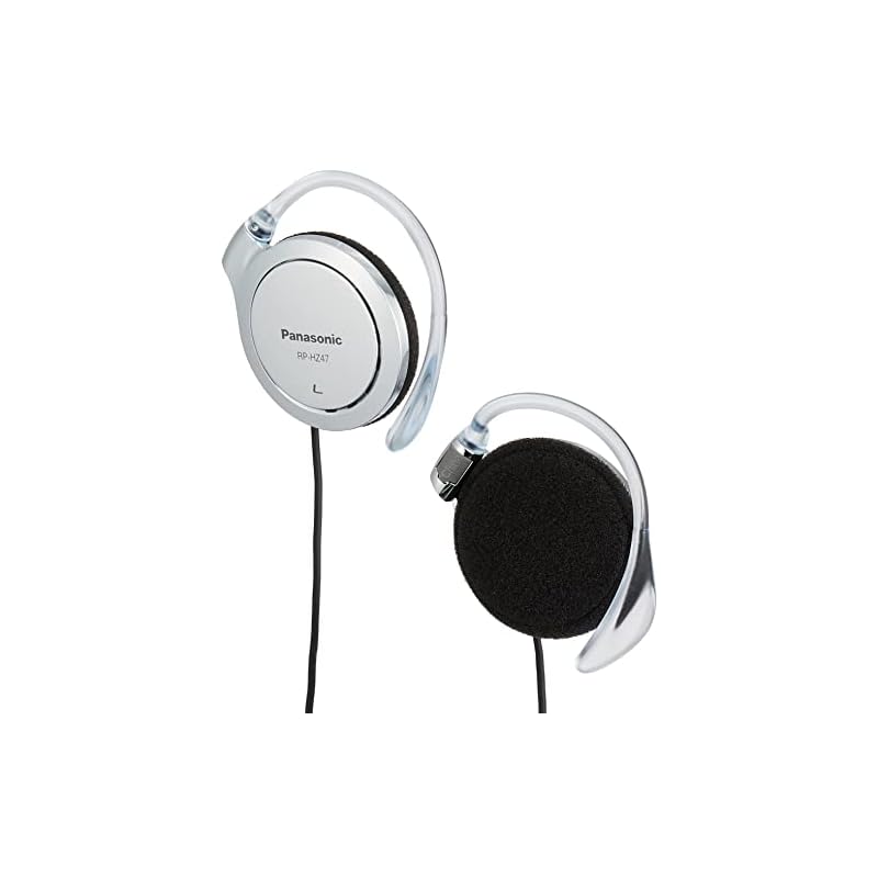 Panasonic Clip Headphones, Silver, RP-HZ47-S
