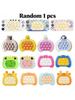 Bubbles Game Machine Kids Cartoon Fun Squeezing Toys Anti Stress Sensory Bubble Toy Gifts999 Level Electronic Pop Quick Push HOT Kid Friendly