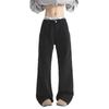 American Retro Lumberjack Jeans Men's Autumn Trendy Brand Design Sense Loose Casual Cleanfit Straight Pants